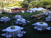 Aluguel de sítio para festa de casamento em BH Foto de festa infantil em sítio em BH